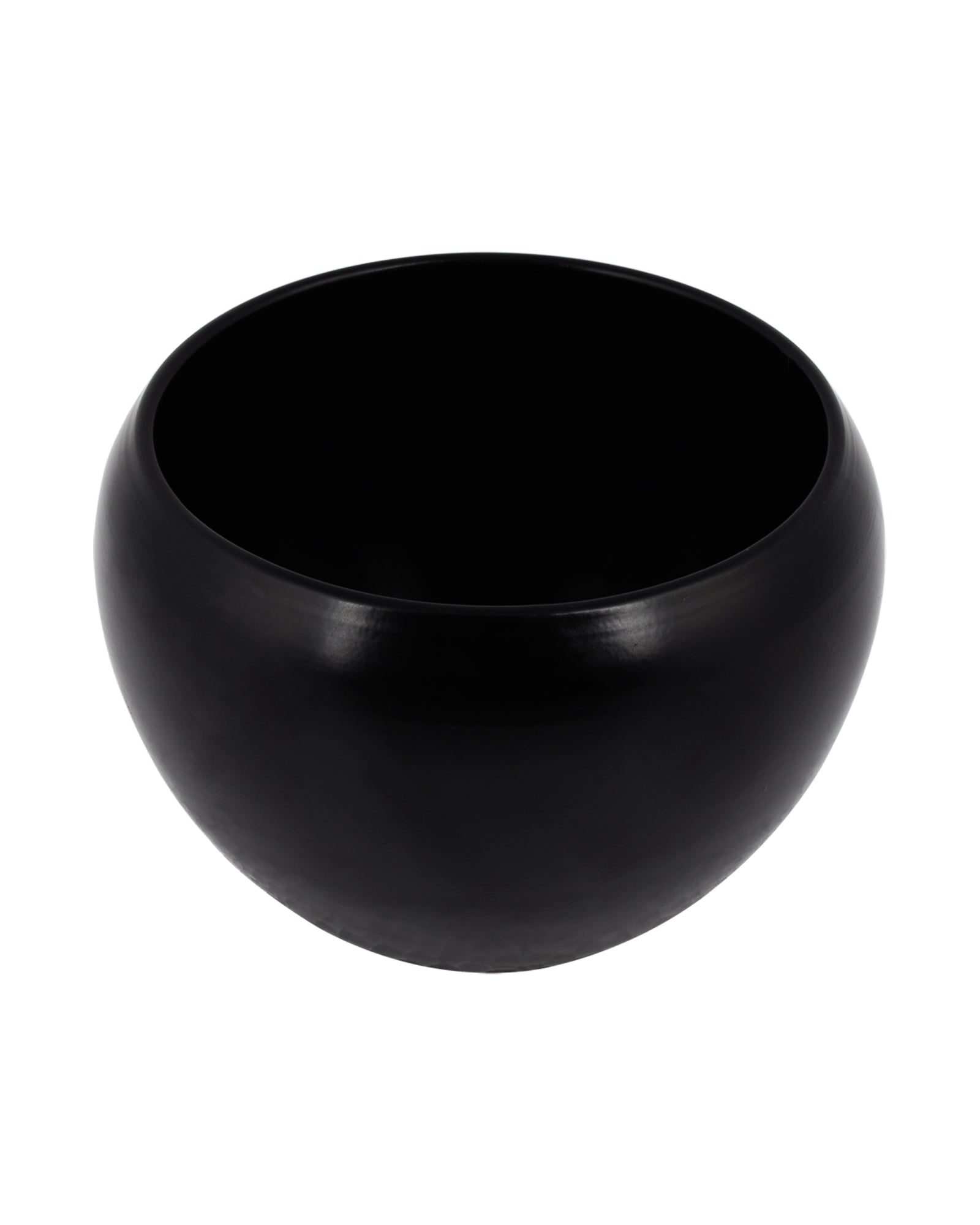 Black Metal Flower Pot Succulent Plant Pot Indoor and Outdoor Set of 2