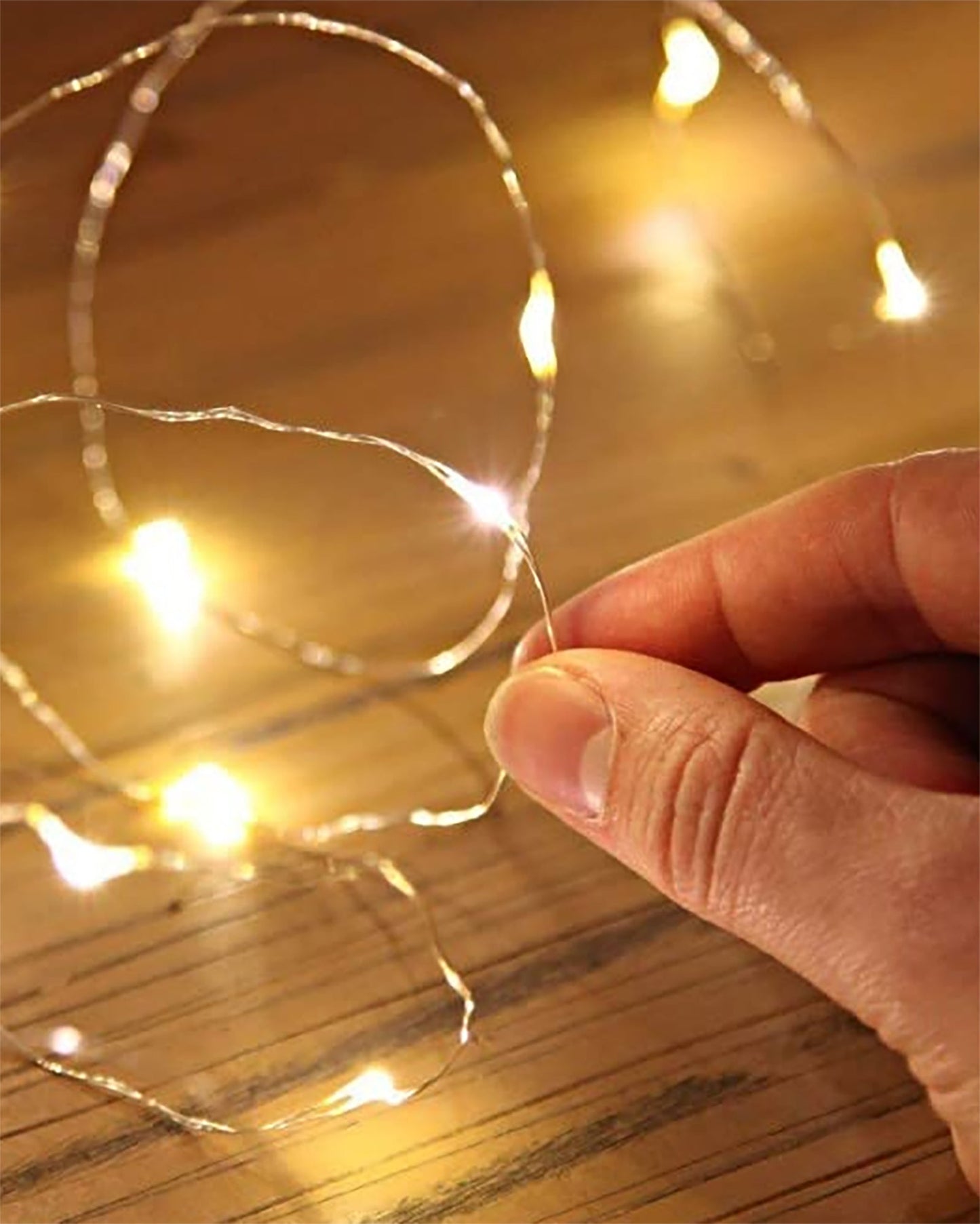 Iron Lantern and Candle Tealight Holder for Home Decor Items With 50 Warm White LEDs for Garden Patio Landscape Decoration Pack of 1 (Large)