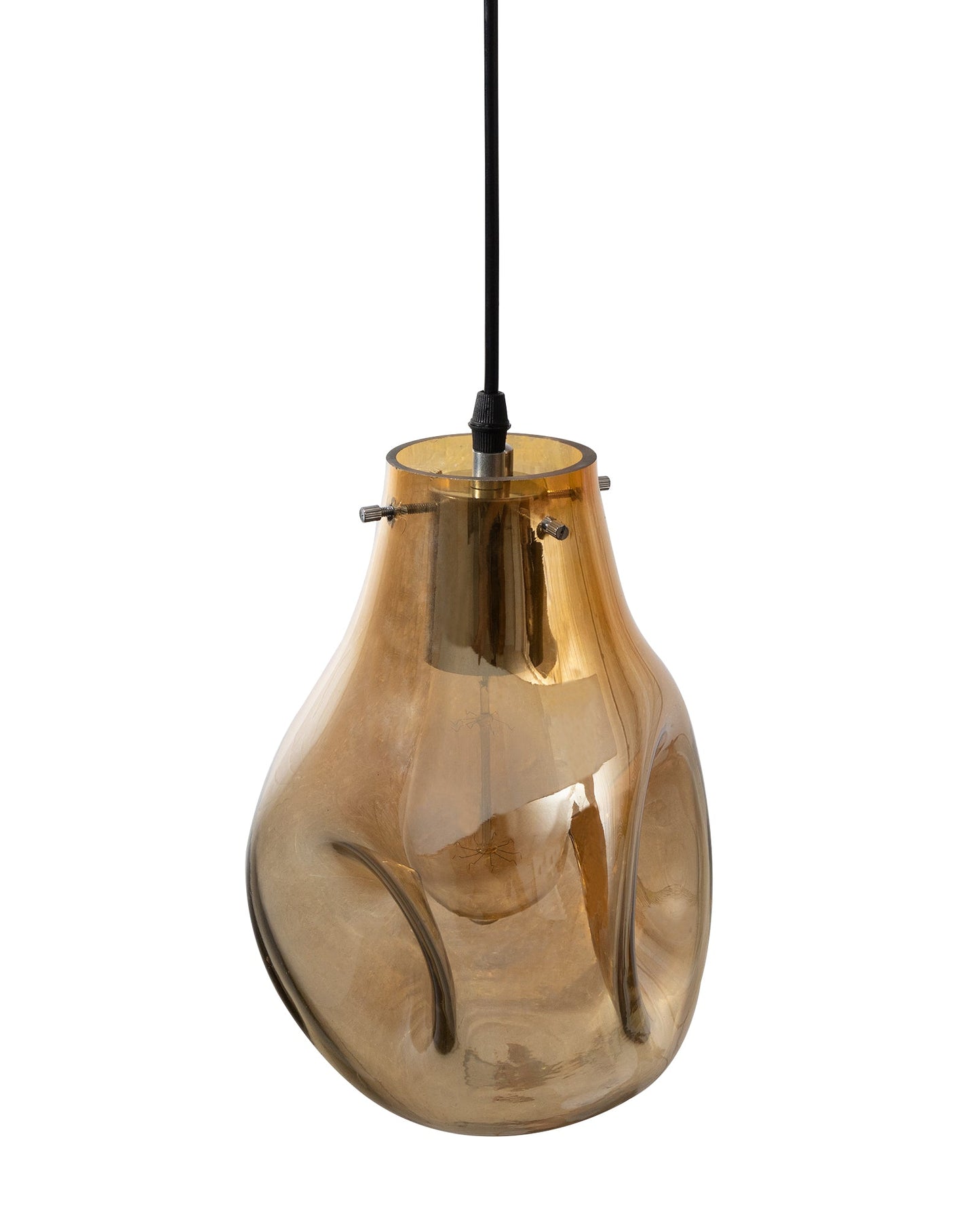 Pendant Light Blown Glass Bedside lsland Lighting Modern Ceiling Organic Design Hanging Drop