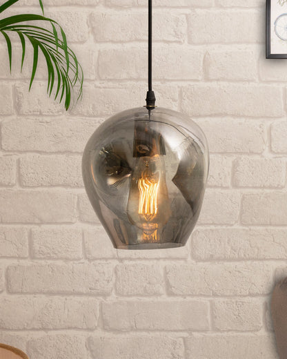 Pendant Light Blown Glass Bedside lsland Lighting Modern Ceiling Organic Design Hanging Drop