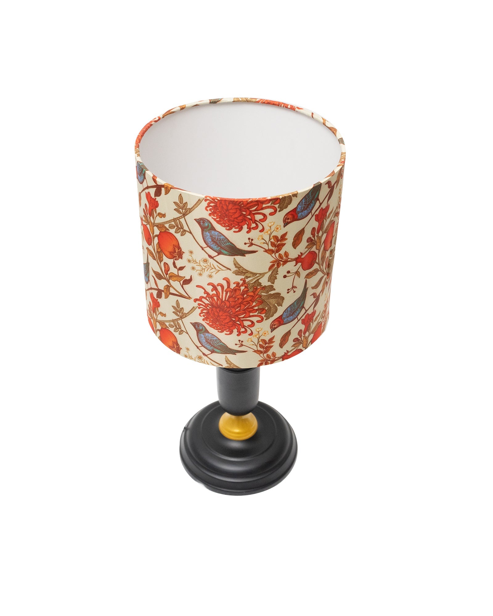 Murphy Black Table Lamp with Shade, LED bulb included