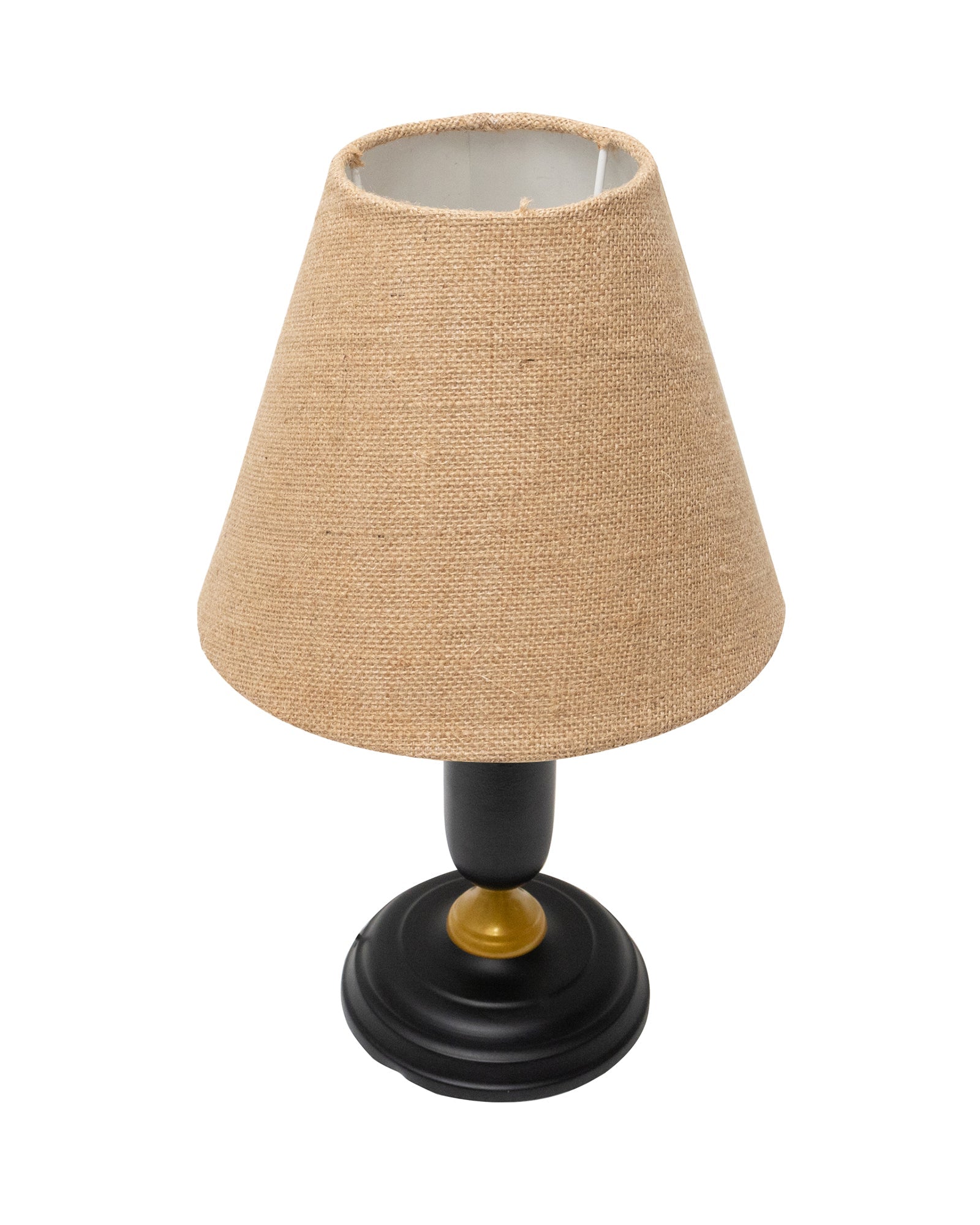 Murphy Black Table Lamp with Shade, LED bulb included