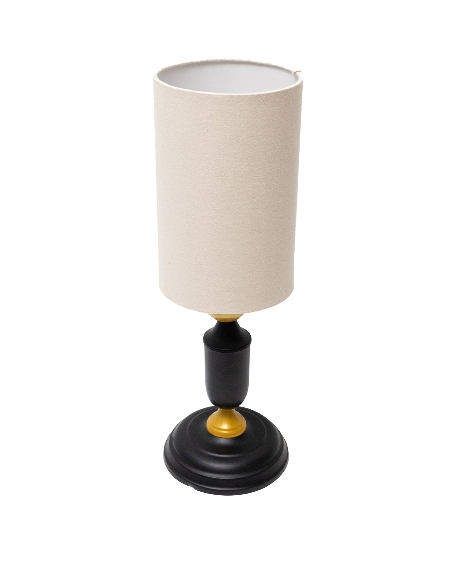Murphy Black Table Lamp with Shade, LED bulb included