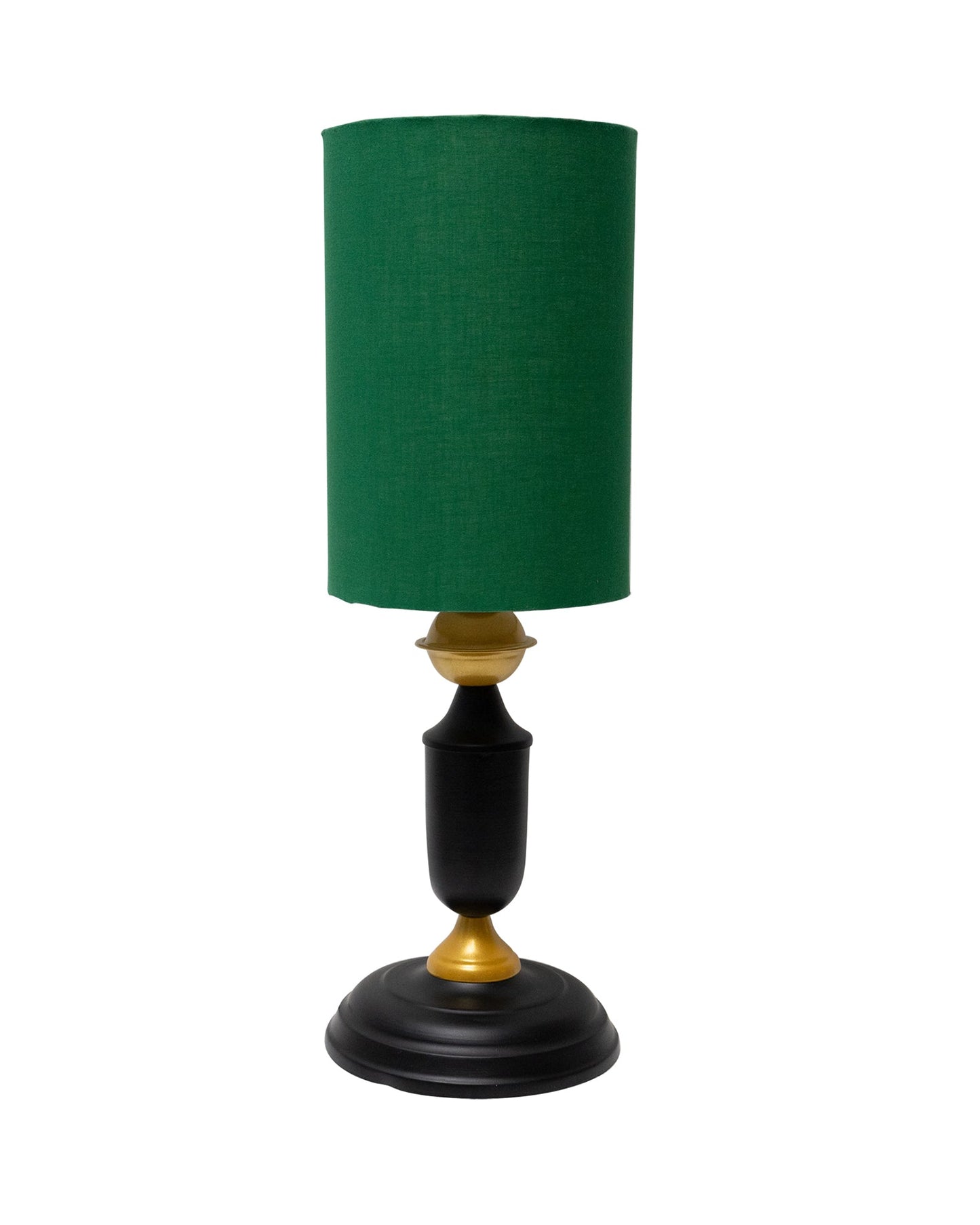 Murphy Black Table Lamp with Shade, LED bulb included