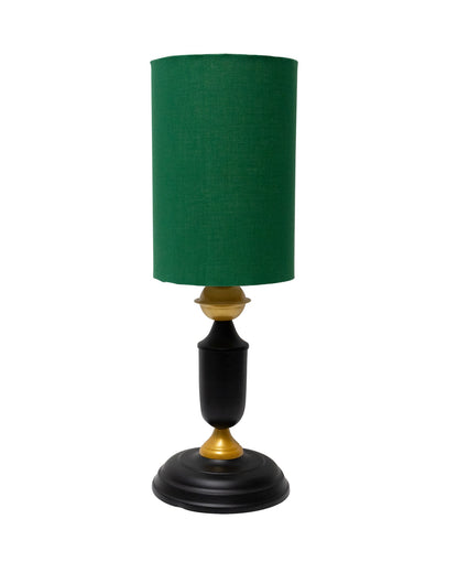 Murphy Black Table Lamp with Shade, LED bulb included