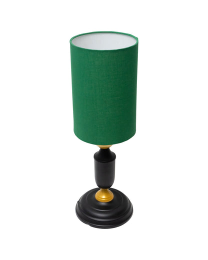 Murphy Black Table Lamp with Shade, LED bulb included