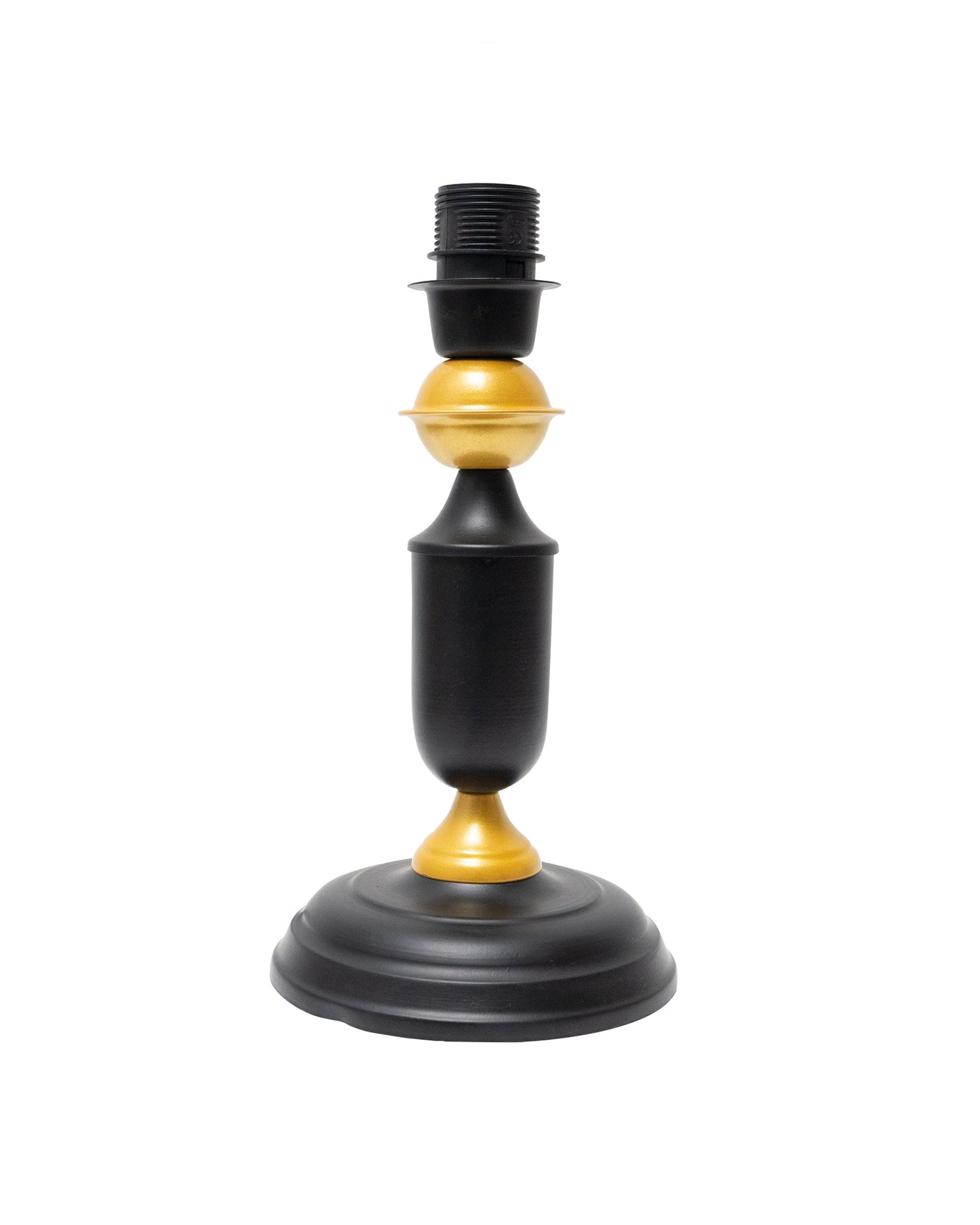 Murphy Black Table Lamp with Shade, LED bulb included