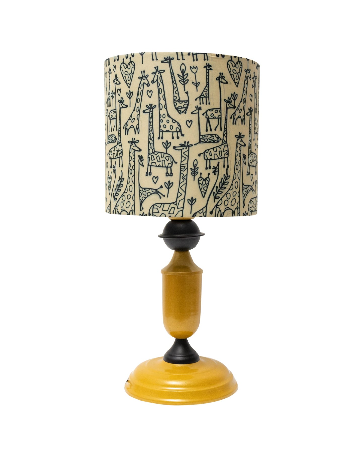 Murphy Golden Table Lamp with Shade, LED Bulb Included