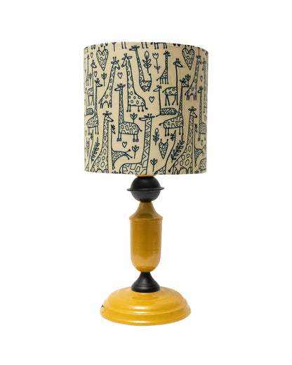 Murphy Golden Table Lamp with Shade, LED Bulb Included