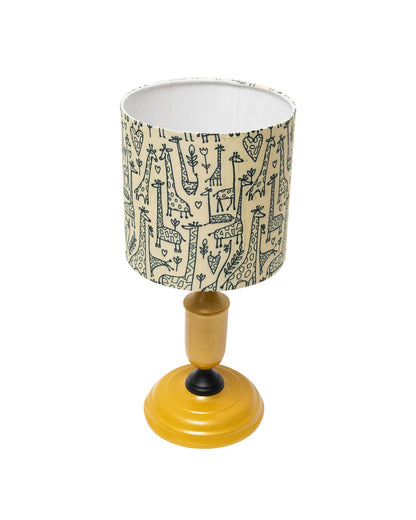 Murphy Golden Table Lamp with Shade, LED Bulb Included