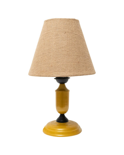 Murphy Golden Table Lamp with Shade, LED Bulb Included