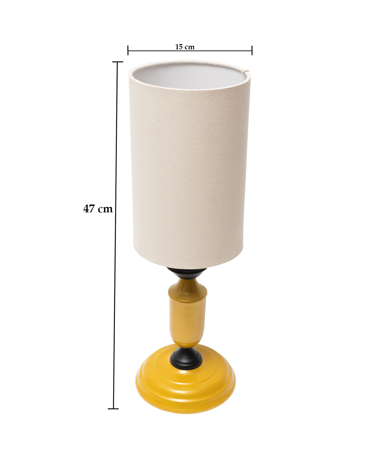 Murphy Golden Table Lamp with Shade, LED Bulb Included