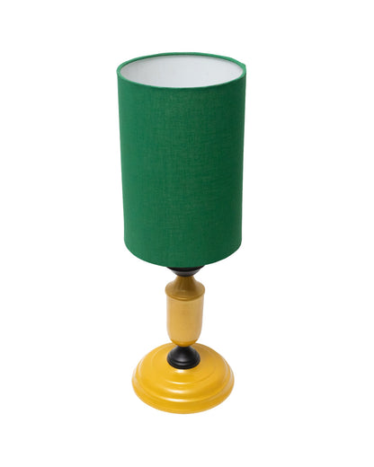 Murphy Golden Table Lamp with Shade, LED Bulb Included