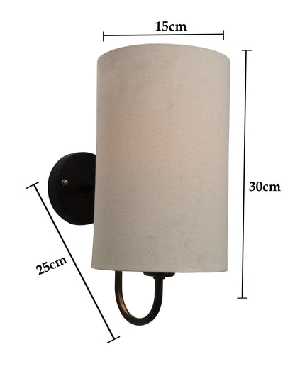 Wall Metal gooseneck stands with Cylinder Shade