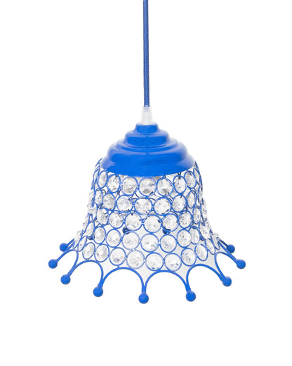 Glossy Hanging crystal pendant light, Adjustable Pendant Light Fixture for Kitchen Dinning Room Bedroom
