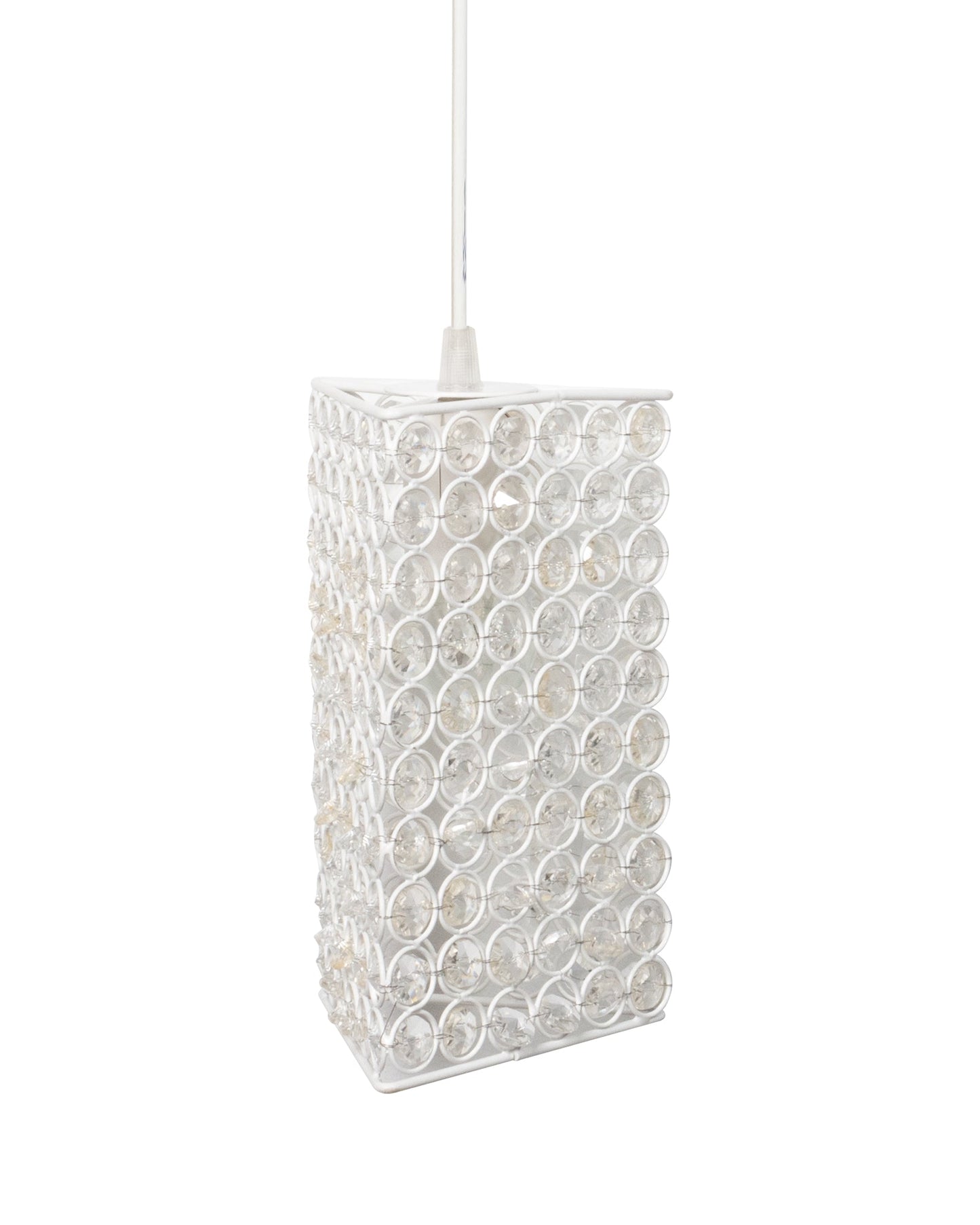 Glossy Hanging crystal Chandelier Vintage Industrial Vintage Pendant Ceiling Light