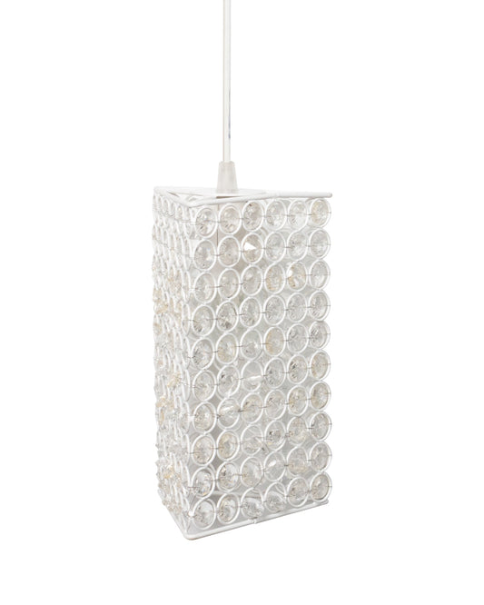 Glossy Hanging crystal Chandelier Vintage Industrial Vintage Pendant Ceiling Light