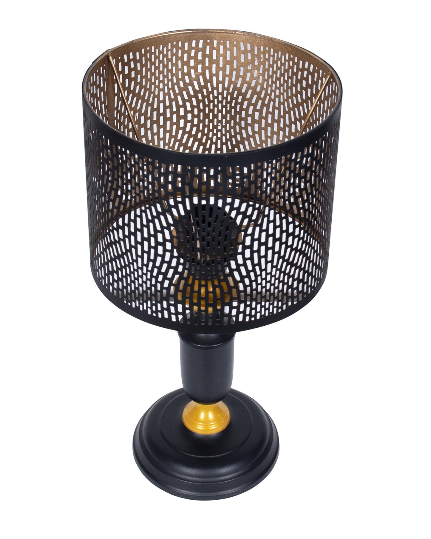 Murphy Table Lamp with Moroccan Shade, LED bulb included