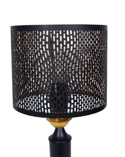 Murphy Table Lamp with Moroccan Shade, LED bulb included