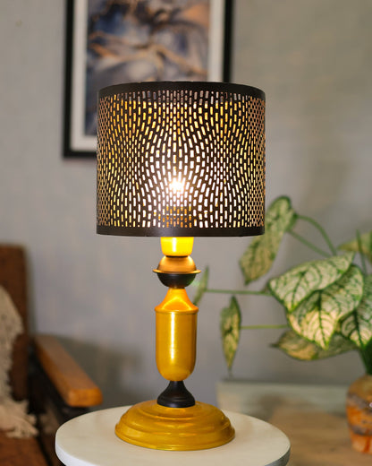 Murphy Table Lamp with Moroccan Shade, LED bulb included