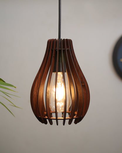 Wood Pendant Light, Mid Century Modern, Handmade, Ceiling Lamp, Chandelier Lighting, Industrial Lamp, Wooden Lamp, Lampshade Ceiling, Oval