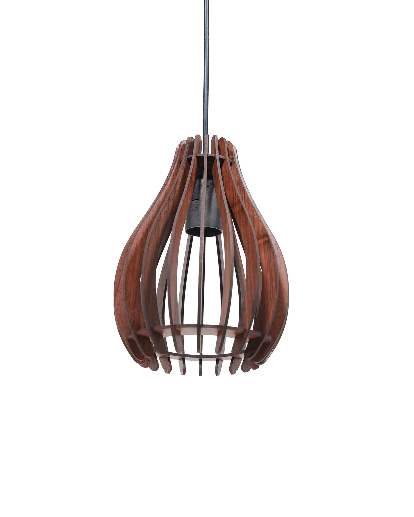 Wood Pendant Light, Mid Century Modern, Handmade, Ceiling Lamp, Chandelier Lighting, Industrial Lamp, Wooden Lamp, Lampshade Ceiling, Oval