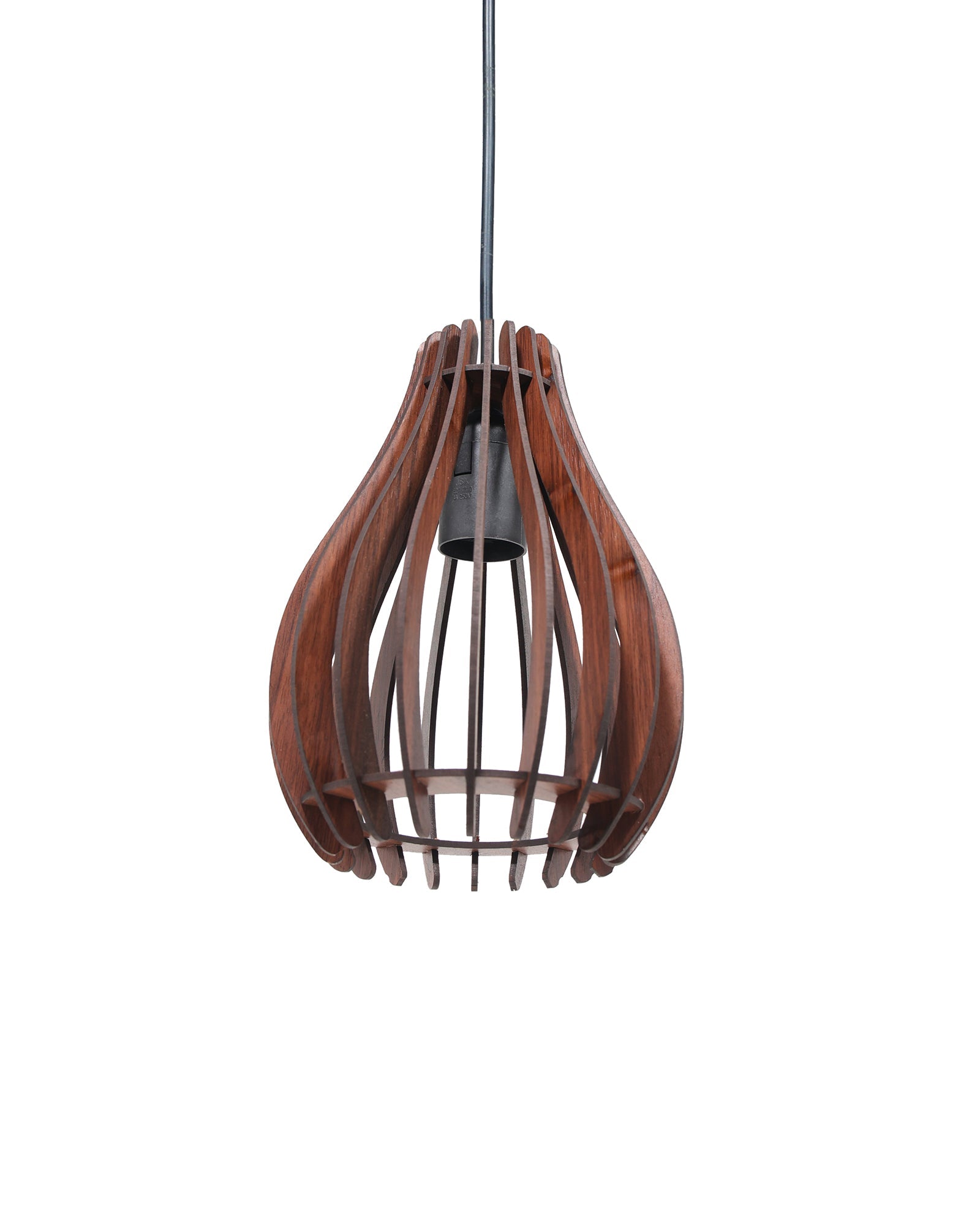 Wood Pendant Light, Mid Century Modern, Handmade, Ceiling Lamp, Chandelier Lighting, Industrial Lamp, Wooden Lamp, Lampshade Ceiling, Oval