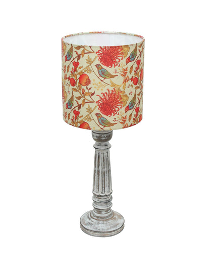 Traditional Country Cottage Table Lamp Antique White Athens Desk Lamp for Bedroom Living Room