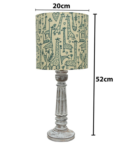 Traditional Country Cottage Table Lamp Antique White Athens Desk Lamp for Bedroom Living Room