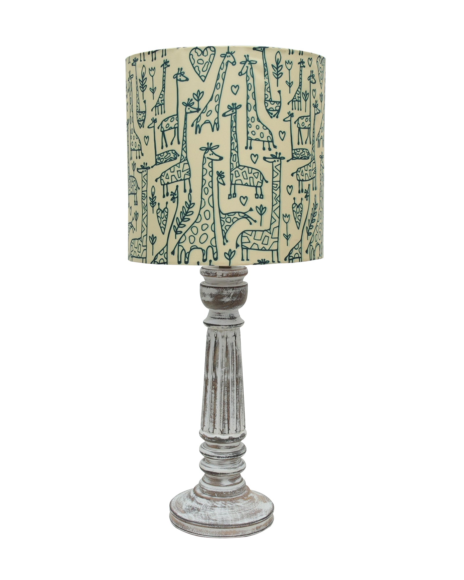 Traditional Country Cottage Table Lamp Antique White Athens Desk Lamp for Bedroom Living Room