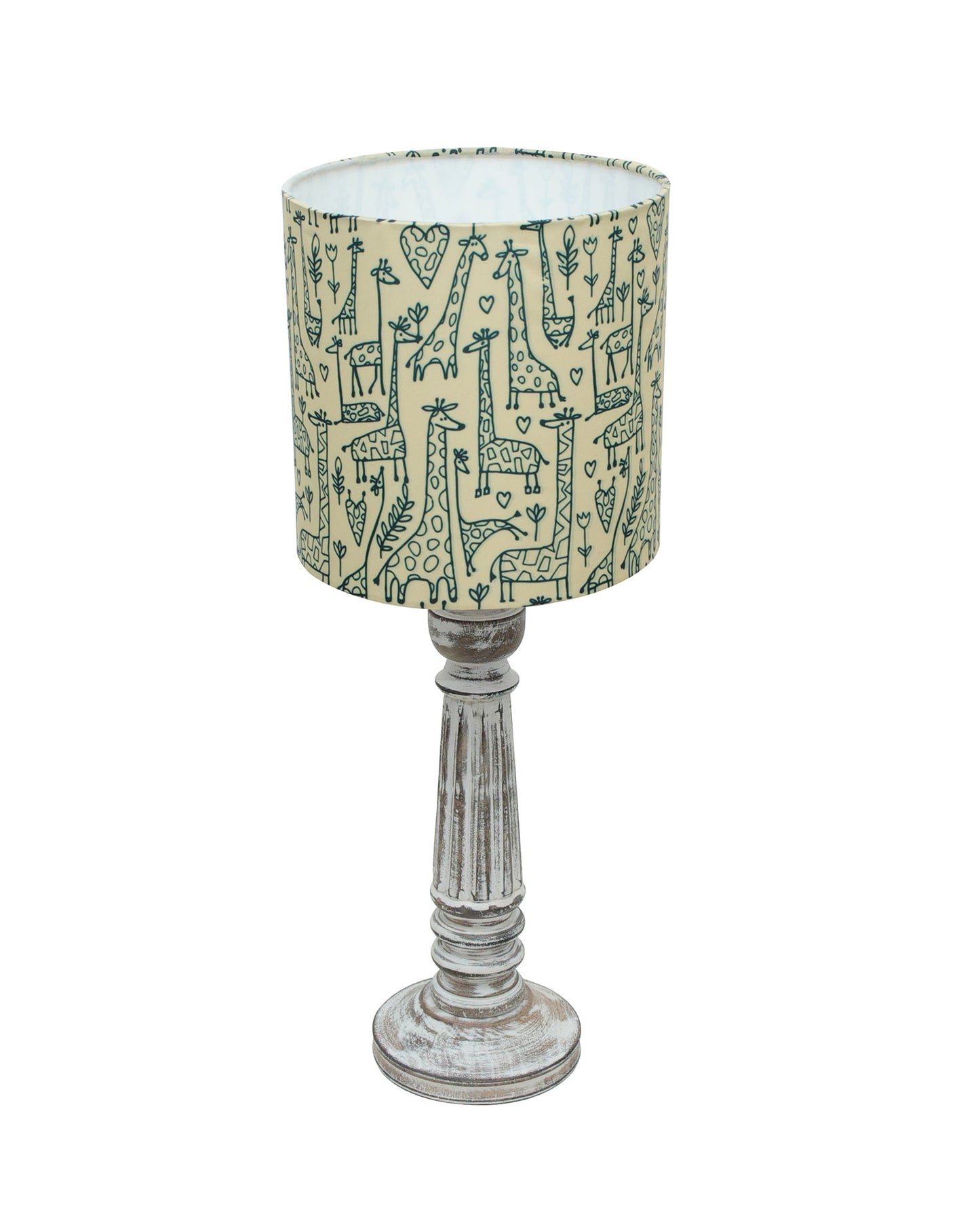 Traditional Country Cottage Table Lamp Antique White Athens Desk Lamp for Bedroom Living Room