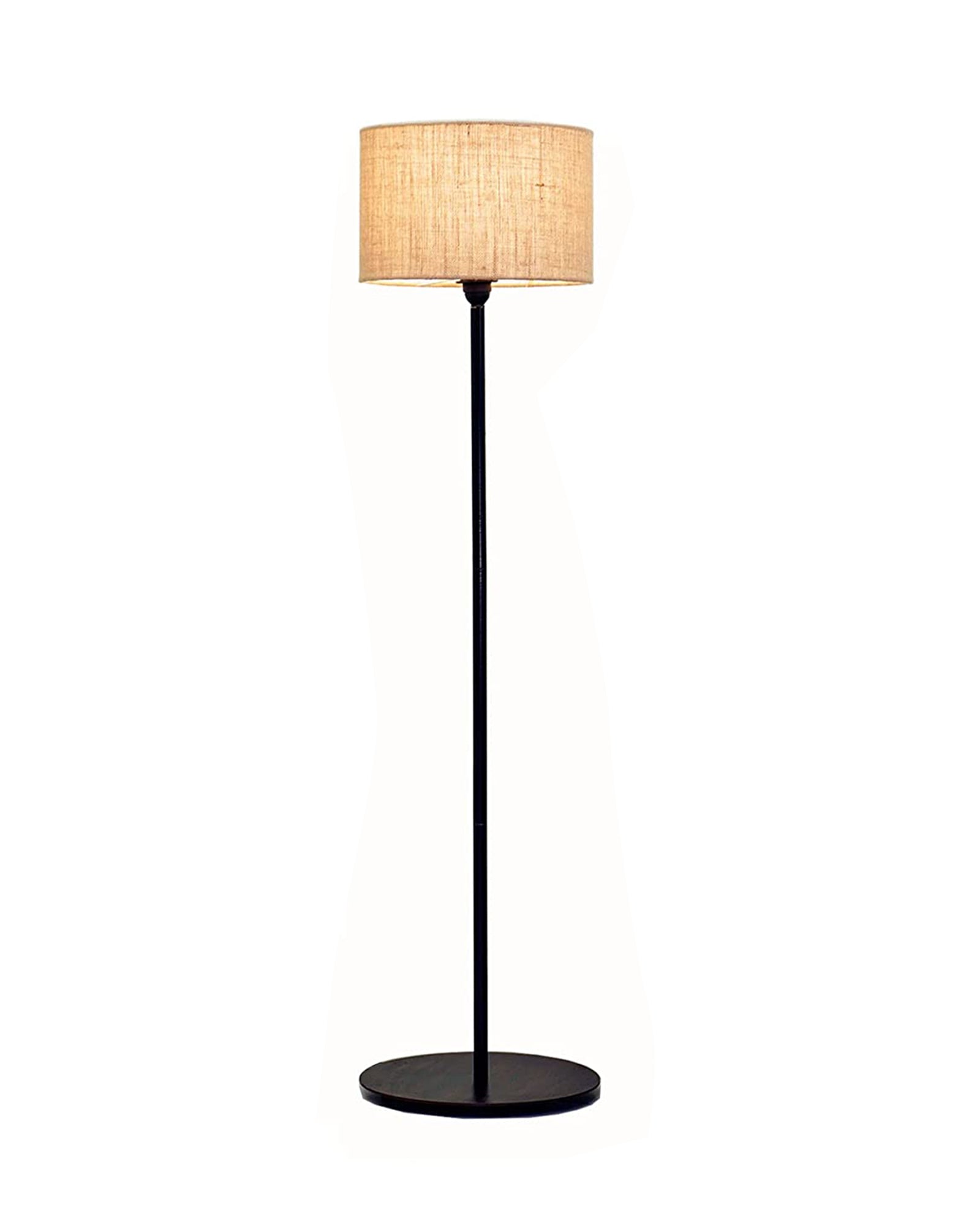 Homesake® Rustic Wooden Base Floor Lamp for Living Room | Decorative Night Standing Lamp | Corner Lamp for Living Room | Antique Industrial Vintage Minimalist Home | Office-Bird
