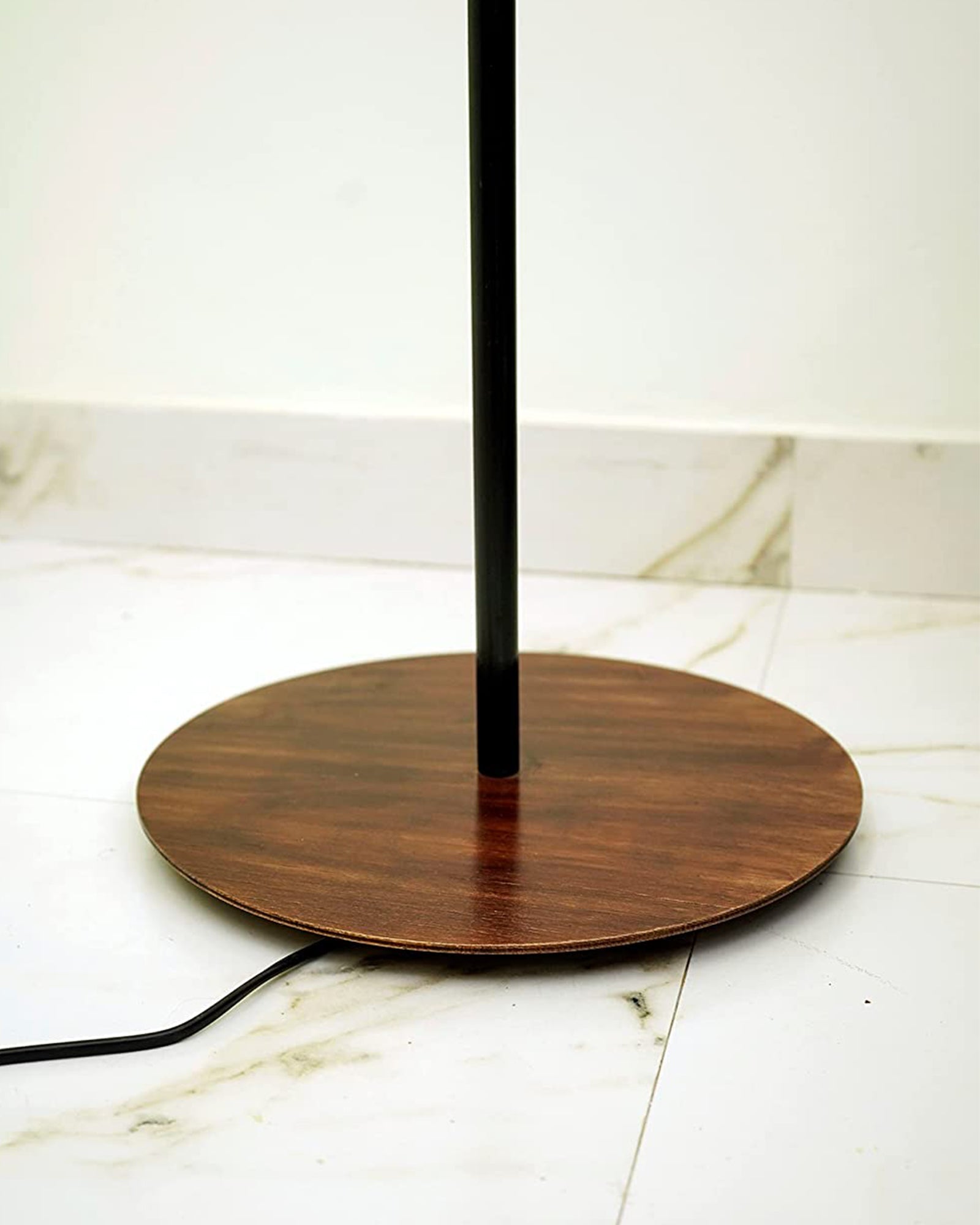 Homesake® Rustic Wooden Base Floor Lamp for Living Room | Decorative Night Standing Lamp | Corner Lamp for Living Room | Antique Industrial Vintage Minimalist Home | Office-Bird