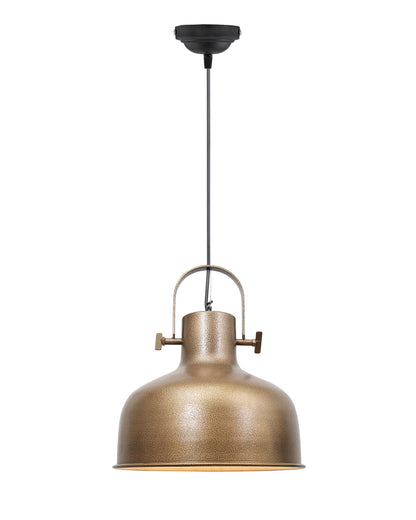 Nautical Barn Pendant Light Retro Pendant Light 14"Wide 1-Light Pendant Lamp with Dome Shape Ceiling Chandelier, Farmhouse