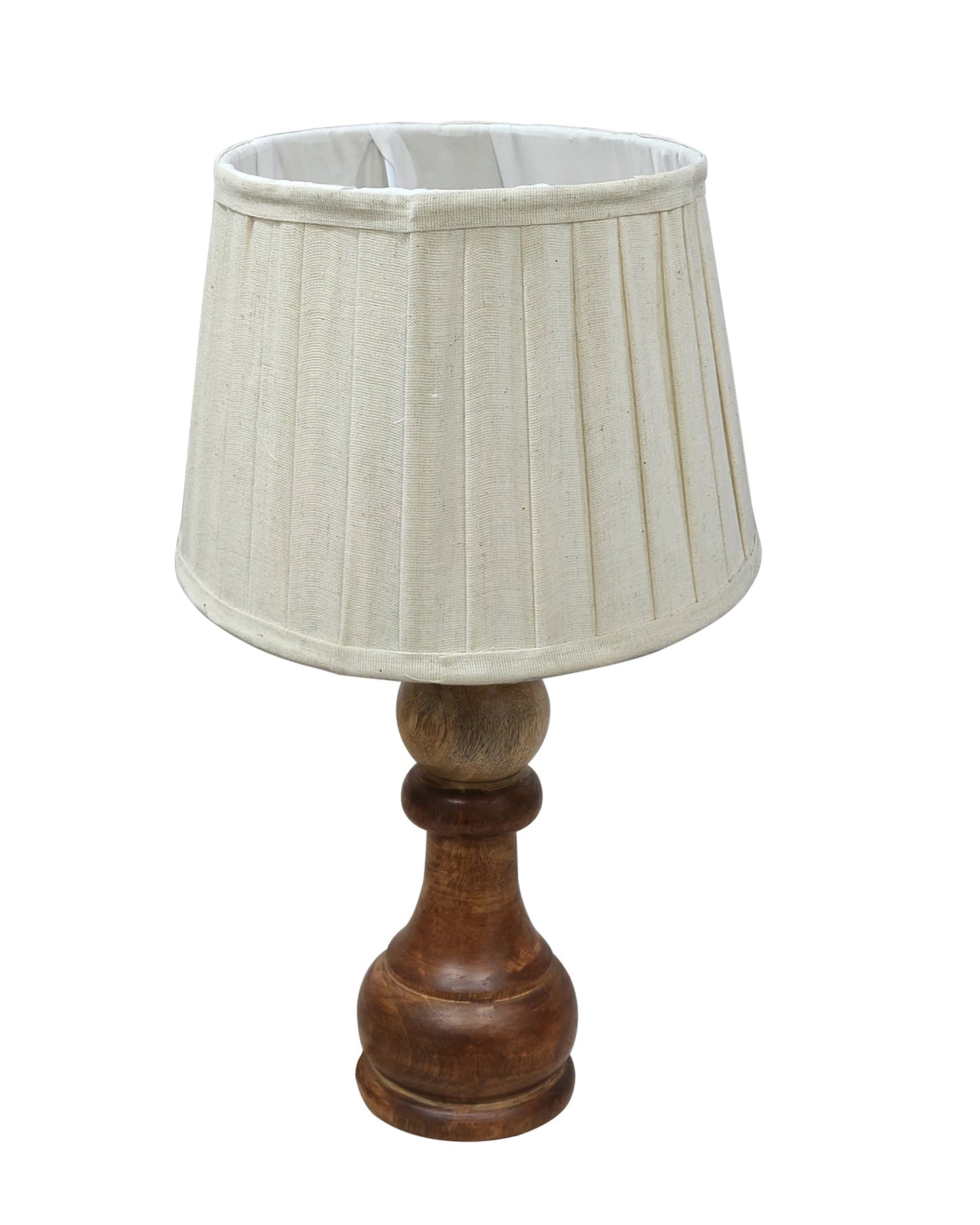 Chess Bedside Table Desk Lamp Rustic Wood Base Fabric Shade for Décor, Accent Light, Gameroom, Kids', Living Room, Bedroom, Office