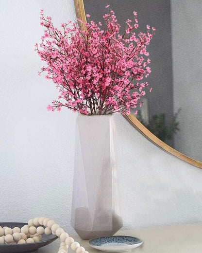 4 Bundles Baby Breath Artificial Flowers Gypsophila Bouquets Valentine's Day Floral Arrangements Bush Real Touch Silk Floral Wedding Table Centerpieces, Party, Home, Garden, Farmhouse