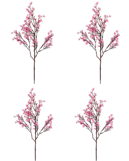 4 Bundles Baby Breath Artificial Flowers Gypsophila Bouquets Valentine's Day Floral Arrangements Bush Real Touch Silk Floral Wedding Table Centerpieces, Party, Home, Garden, Farmhouse