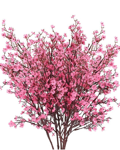 4 Bundles Baby Breath Artificial Flowers Gypsophila Bouquets Valentine's Day Floral Arrangements Bush Real Touch Silk Floral Wedding Table Centerpieces, Party, Home, Garden, Farmhouse