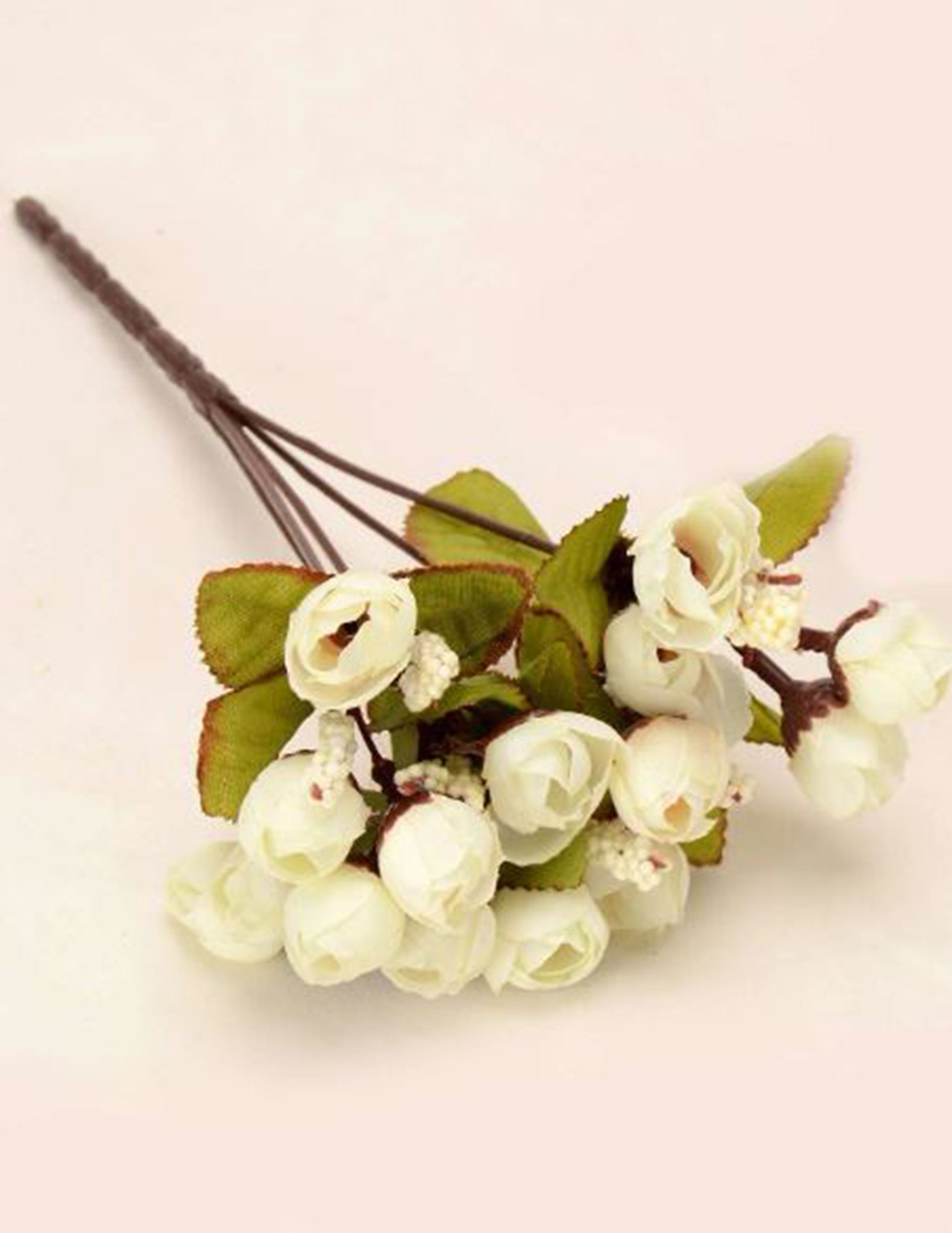 Artificial Flowers Rose for Home Decoration Bunch | Small Size Bunch| Indoor Outdoor UV Resistant