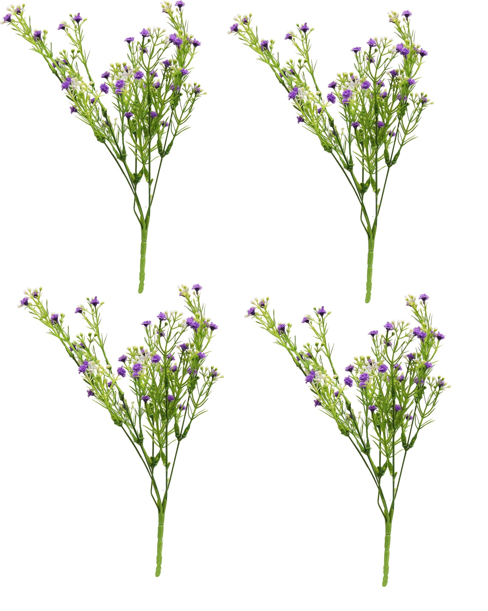 Artificial Flowers Bouquets, Artificial Silk Faux Flowers Millet Flower Bunch for Wedding, Home Table Decorations, Wedding Centerpieces Flowers Arrangement Chinese Flowers