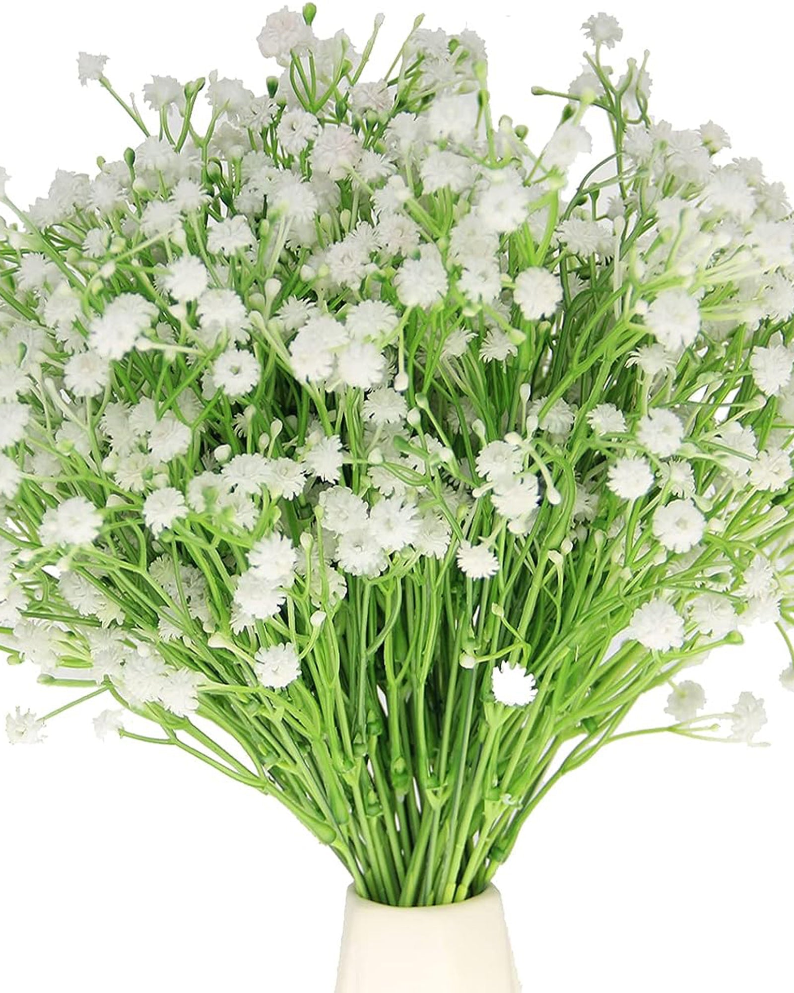 Artificial Flowers Bouquets, Artificial Silk Faux Flowers Millet Flower Bunch for Wedding, Home Table Decorations, Wedding Centerpieces Flowers Arrangement Chinese Flowers