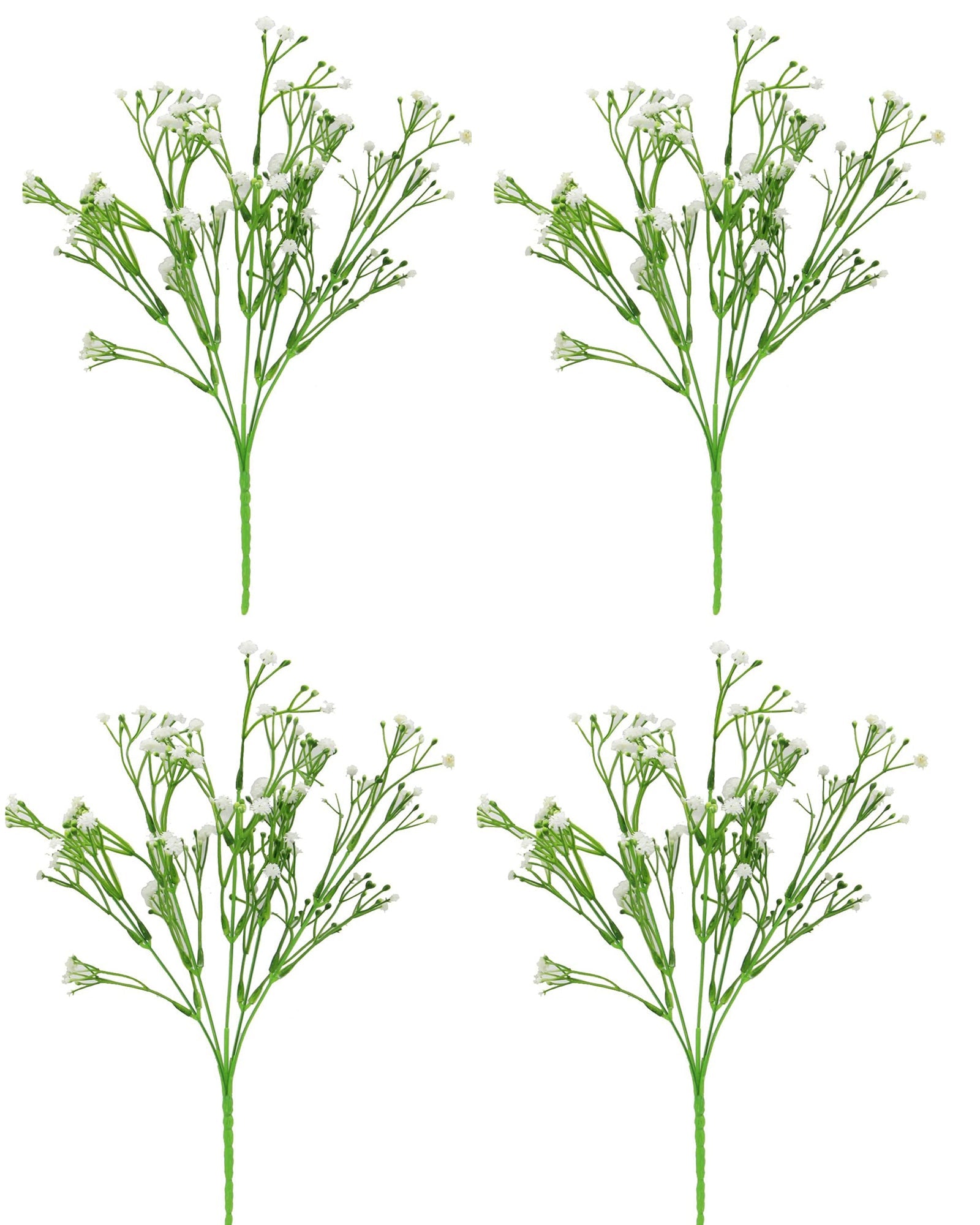 Artificial Flowers Bouquets, Artificial Silk Faux Flowers Millet Flower Bunch for Wedding, Home Table Decorations, Wedding Centerpieces Flowers Arrangement Chinese Flowers