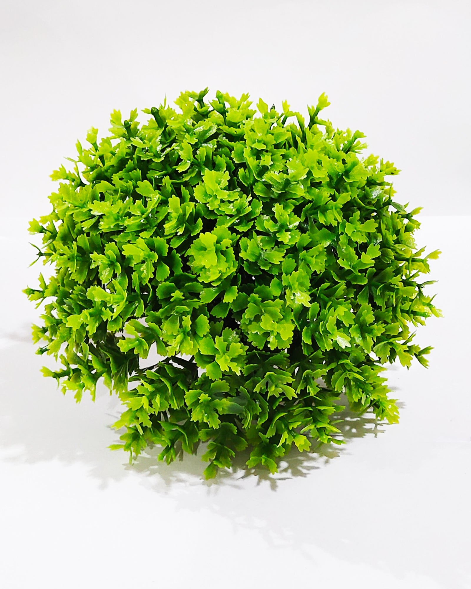 Fake Plants for Bathroom/Home Office Decor, Small Artificial Faux Greenery for House Decoration Office Cubicle Shelf Window, Boxwood, set of 2 with metal Pot