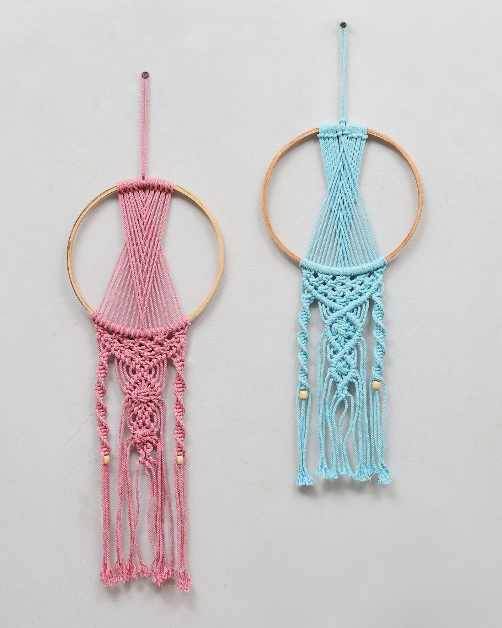 Macrame Dream Catchers for Bedroom Adult Dream Catcher Wall Decor Large Boho Wall Hanging Wood Beads Tassels Home Decoration Ornament Craft Gift