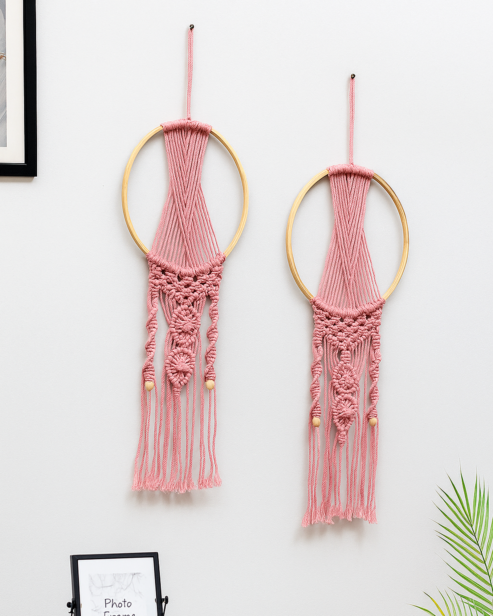 Macrame Dream Catchers for Bedroom Adult Dream Catcher Wall Decor Large Boho Wall Hanging Wood Beads Tassels Home Decoration Ornament Craft Gift