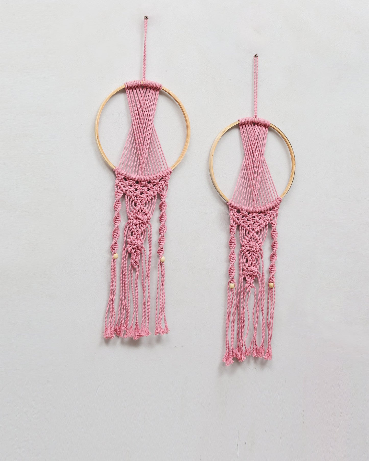Macrame Dream Catchers for Bedroom Adult Dream Catcher Wall Decor Large Boho Wall Hanging Wood Beads Tassels Home Decoration Ornament Craft Gift