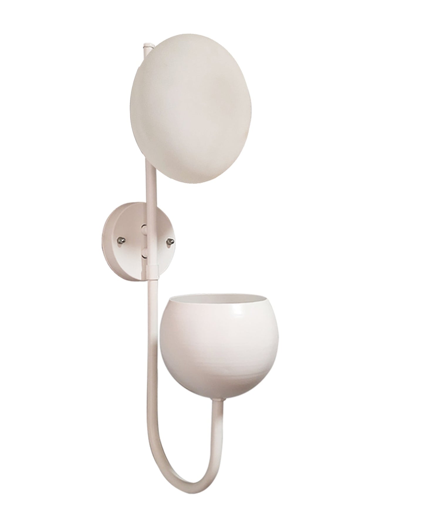 Wall Light Geometric Wall Lamp, Modern Wall Lamp with Storage Planter for Living Room Study Stairs Bedroom Lights Bedside, Elliptical