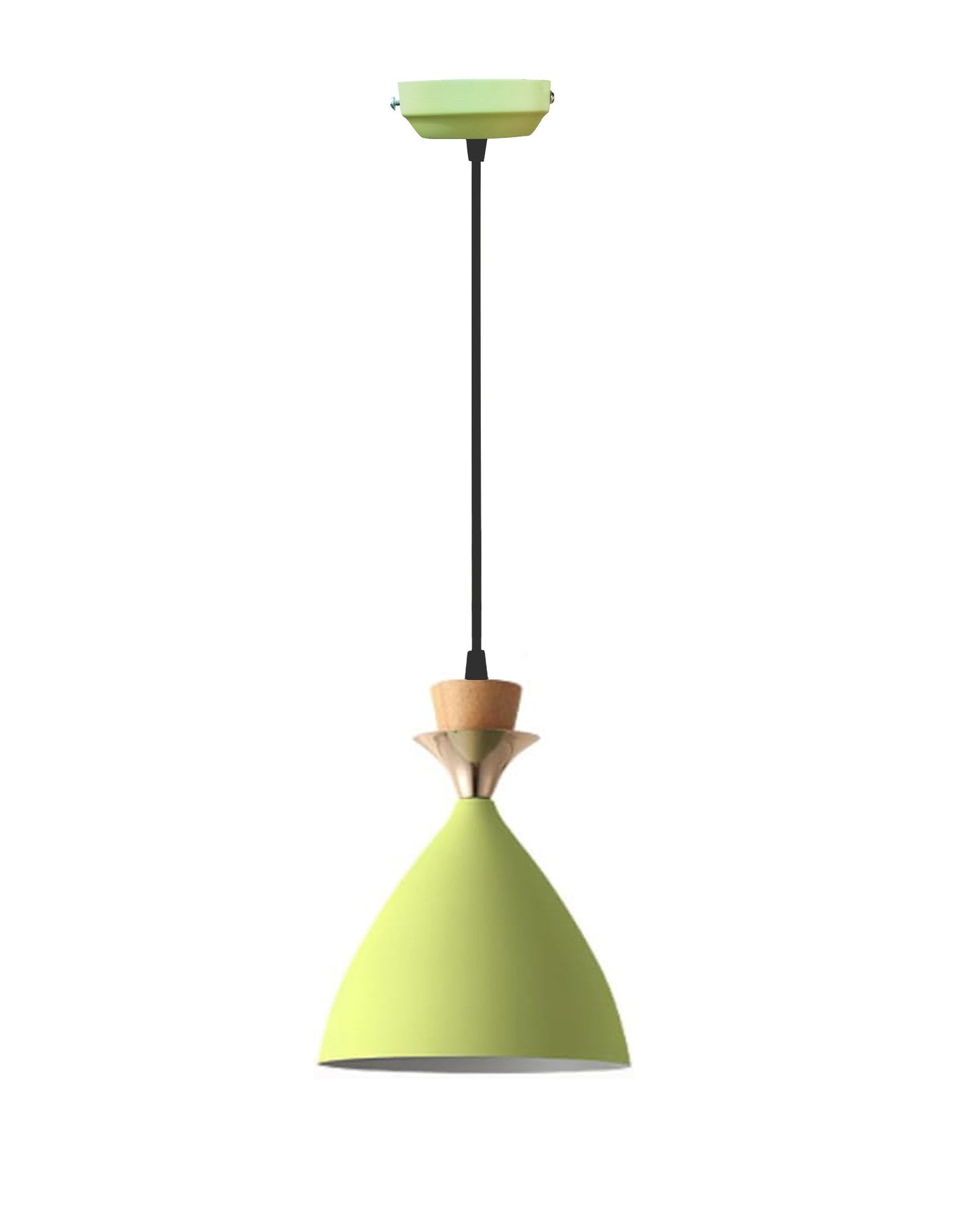 Pendant Lamp Shade for Kitchen Island, Color Metal Minimal Pot Pendant Light Shades, Nordic Style for Bedroom, Living Room, Macaron