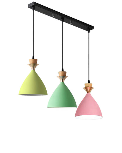 Pendant Lamp Shade for Kitchen Island, Color Metal Minimal Pot Pendant Light Shades, Nordic Style for Bedroom, Living Room, Macaron
