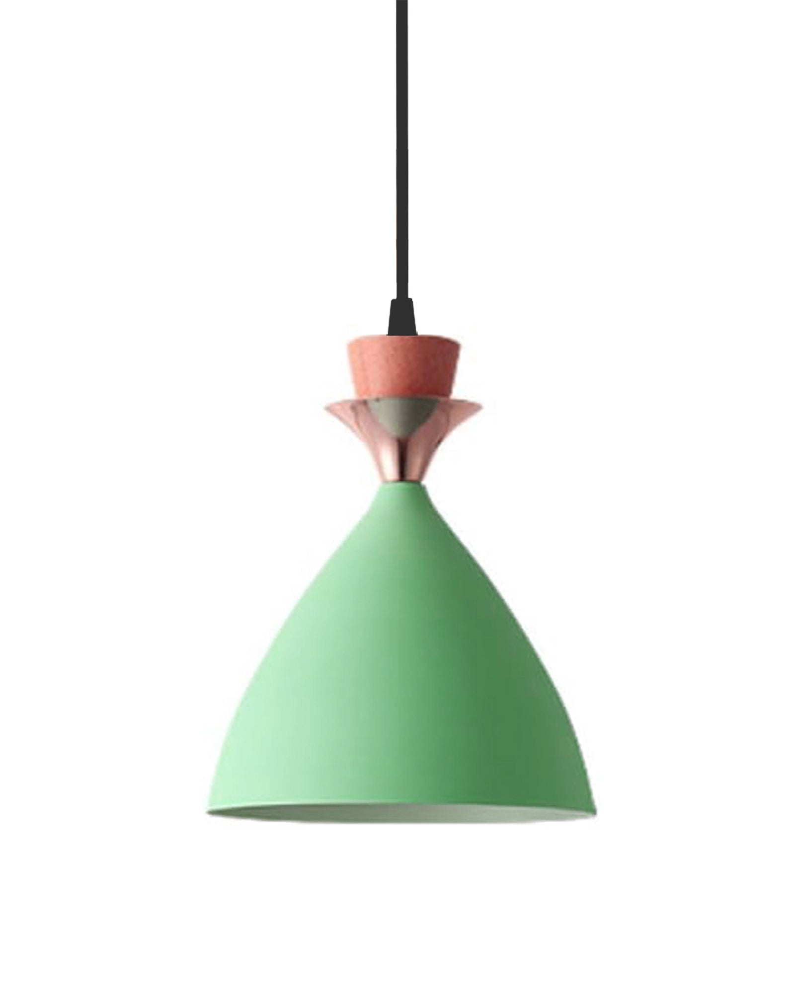 Pendant Lamp Shade for Kitchen Island, Color Metal Minimal Pot Pendant Light Shades, Nordic Style for Bedroom, Living Room, Macaron